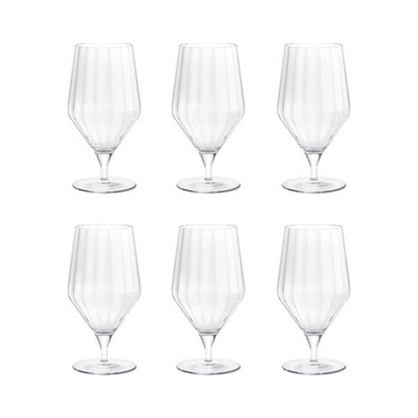 Georg Jensen Bernadotte Ølglas, 52 cl, 6 stk