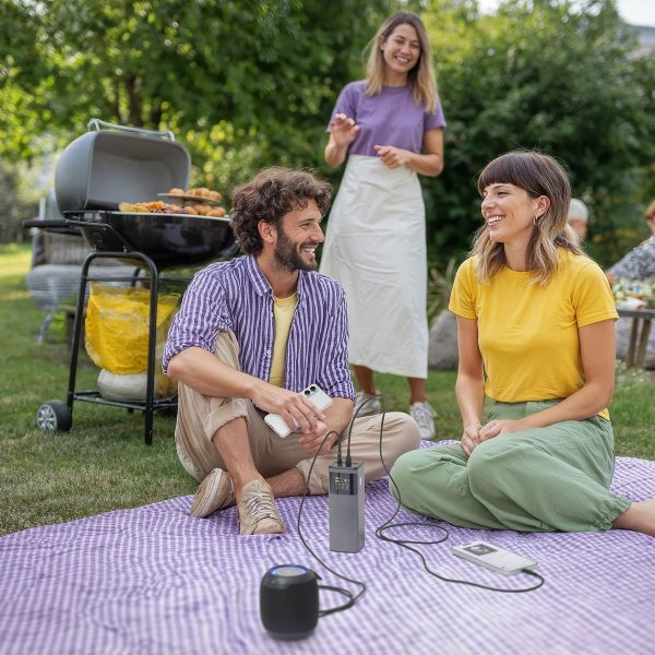 Hama 200W Powerbank, 24000mah, 2xUSB-C, 1xUSB-A