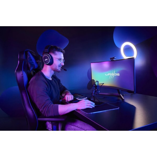 Urage stream 410 HD mikrofon, sort