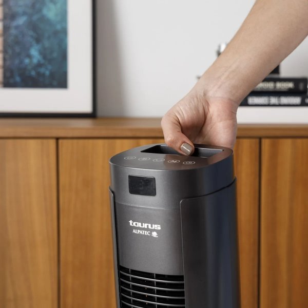 Taurus New Babel Digital 76cm tårnventilator, sort