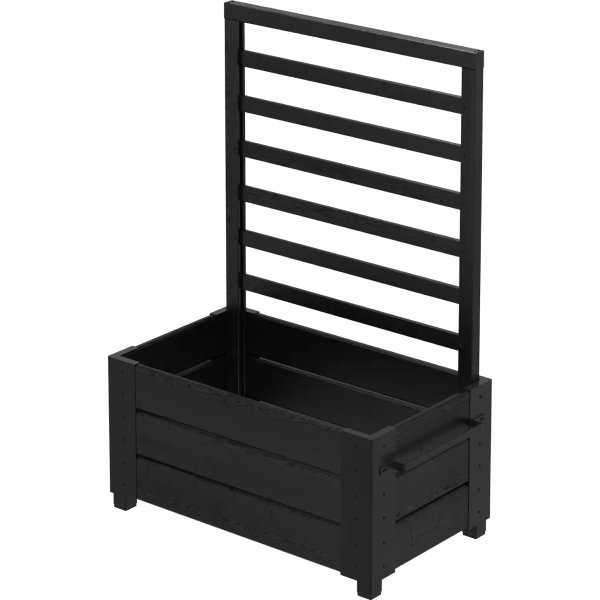 Plus Cubic Blomsterkasse m/espalier 87x50x128 sort