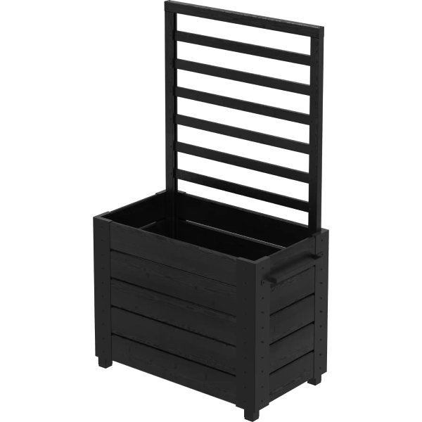 Plus Cubic Blomsterkasse m/espalier 87x50x153 sort