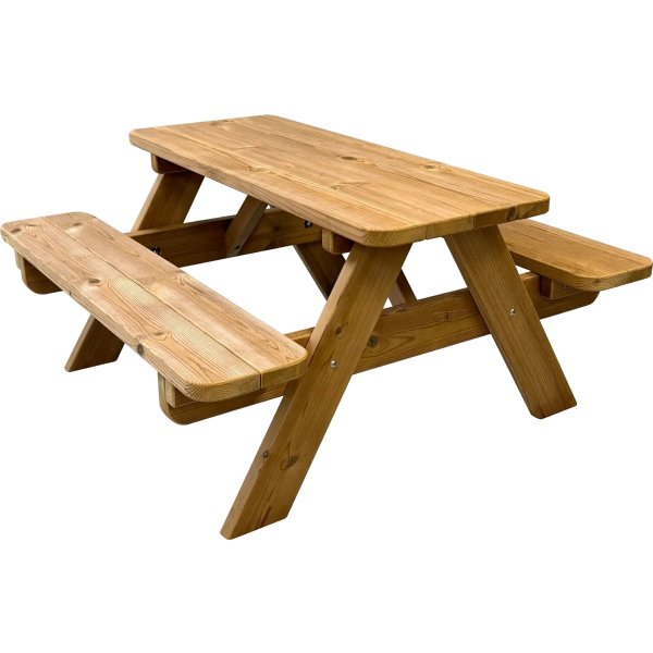 Plus Tiny bord/bænkesæt til børn, 90cm, Thermowood