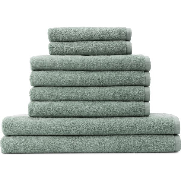 Georg Jensen Damask Håndklædepakke XL, sage green