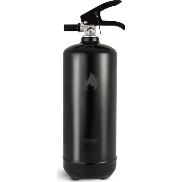 Housegard Pulverslukker | 2 kg | Sort