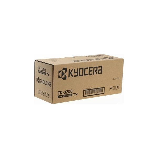 Kyocera Lasertoner - Sort, TK-3200 - 40k