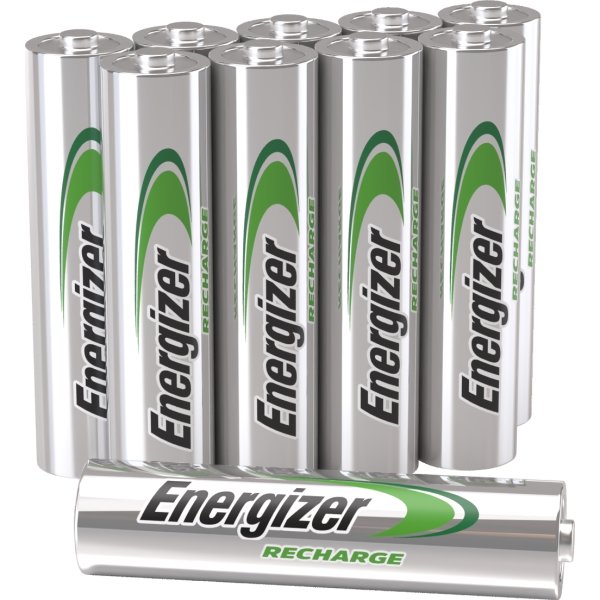 Energizer genopladelig PowerPlus AAA batteri 10stk