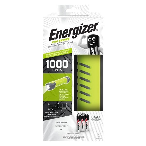 Energizer Pro-serien høj CRI-brænder, 1000lm