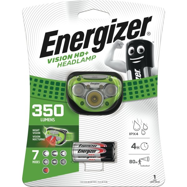 Energizer VISION HD+ 350 pandelampe, 350lm