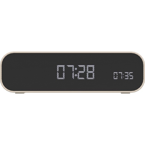 Kreafunk Wakie Vækkeur/Højtaler, ivory sand