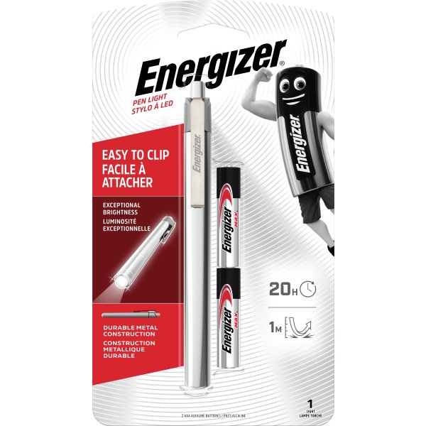 Energizer metal LED pennelygte