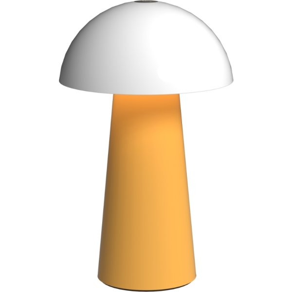 Kreafunk Bello Bærbar Lampe, varm gul