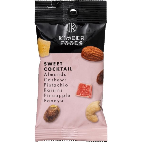 Kimber Foods Sweet Cocktail, 48 poser á 20 g