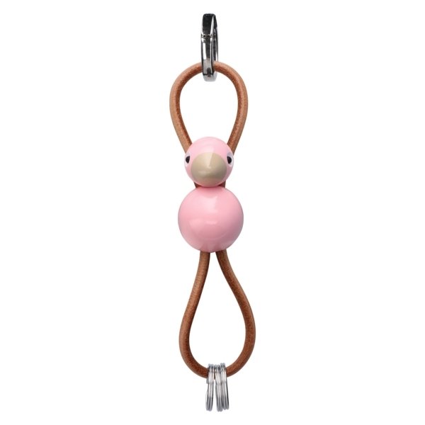 Kay Bojesen Nøglering Fugl, rosa