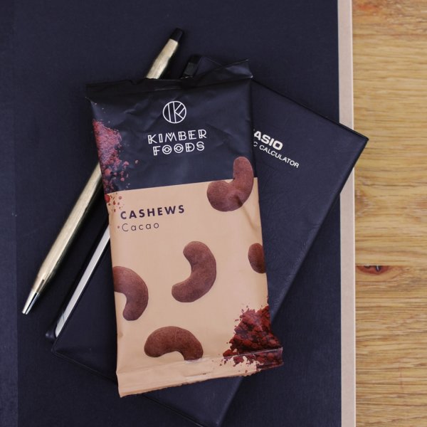 Kimber Foods Cashews Cacao, 48 poser á 18 g