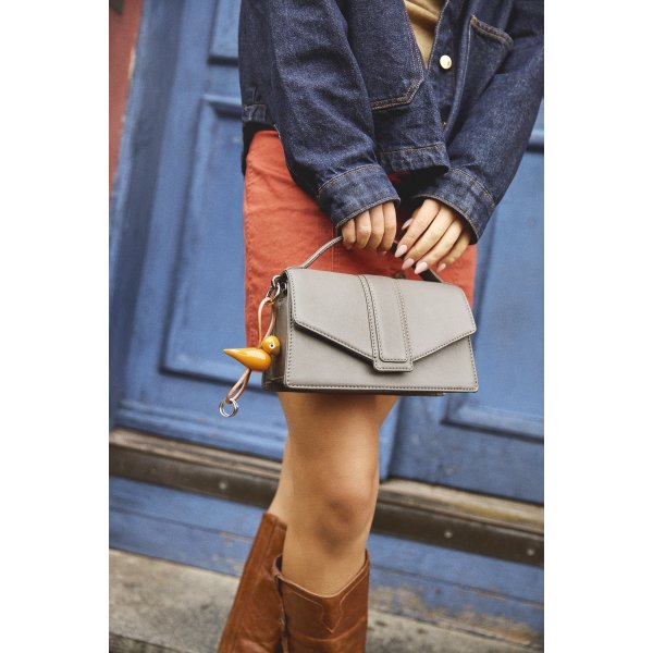 Kay Bojesen Nøglering Fugl, orange