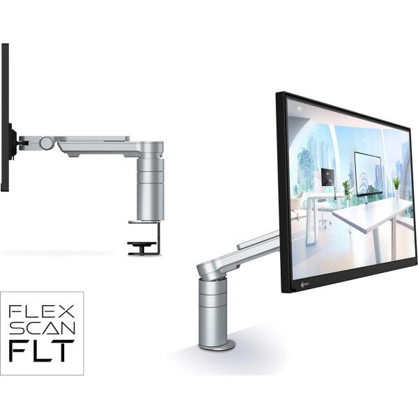 EIZO FlexScan FLT 24" skærm med monteringsarm