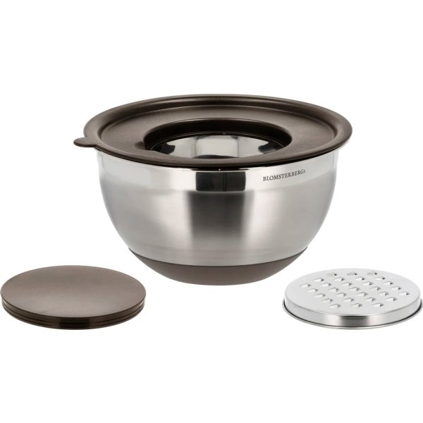 Blomsterbergs Røreskåle, 8 dele 3 + 5 liter, latte