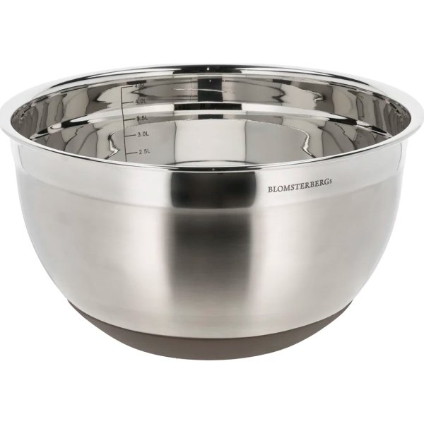 Blomsterbergs Røreskåle, 8 dele 3 + 5 liter, latte
