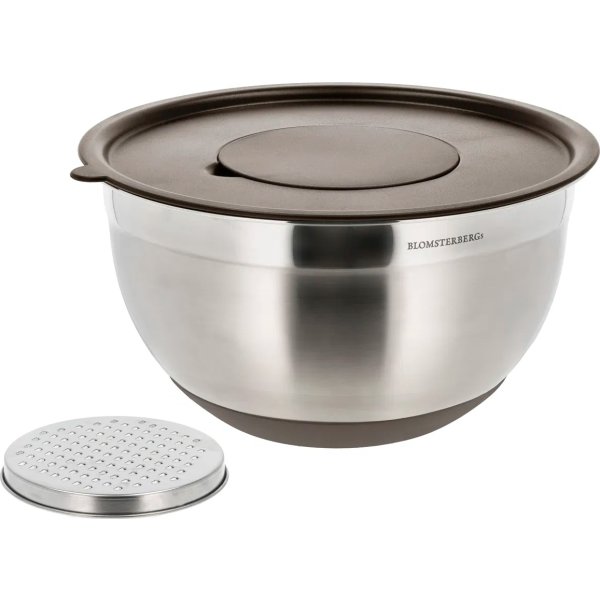 Blomsterbergs Røreskåle, 8 dele 3 + 5 liter, latte