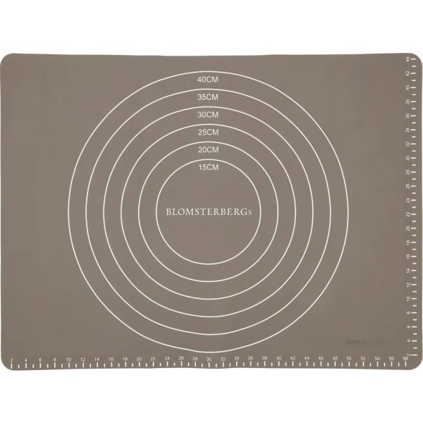 Blomsterbergs Bageunderlag m/mål, 45 x 60cm, latte