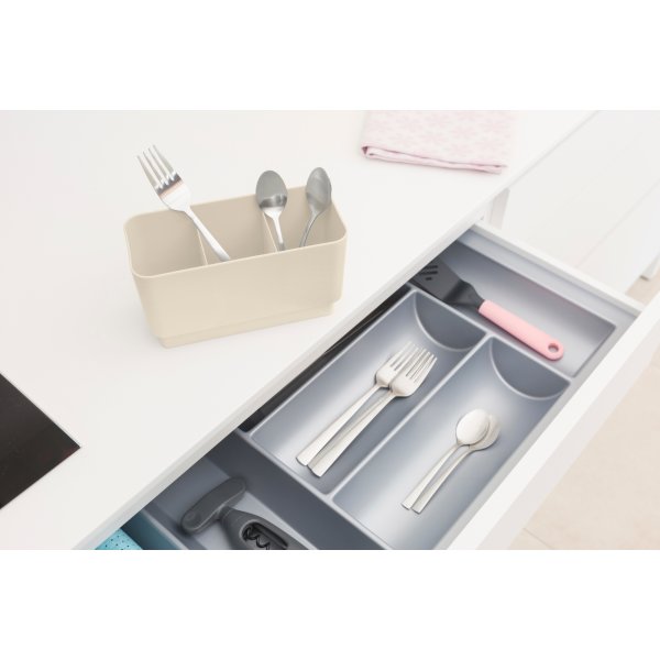 Brabantia Opvaskestativ, Kompakt, Soft Beige