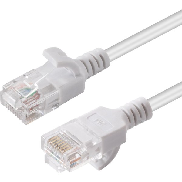 MicroConnect CAT6a U/UTP SLIM Netværkskabel 0,25m