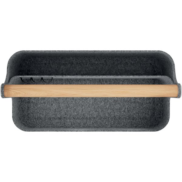 Leitz skrivebordsorganisator | Bærbar | Grå filt