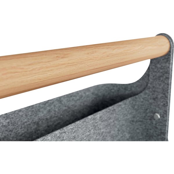 Leitz skrivebordsorganisator | Bærbar | Grå filt