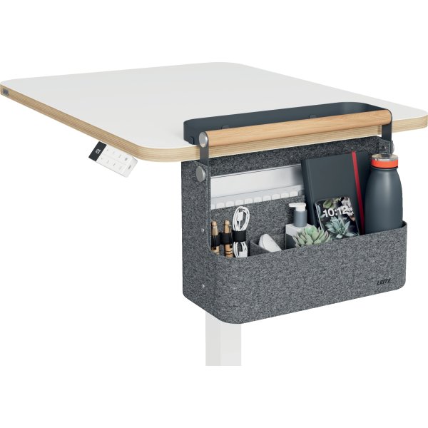 Leitz skrivebordsorganisering | Hæng. | Grå filt