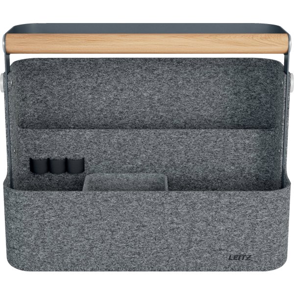 Leitz skrivebordsorganisering | Hæng. | Grå filt