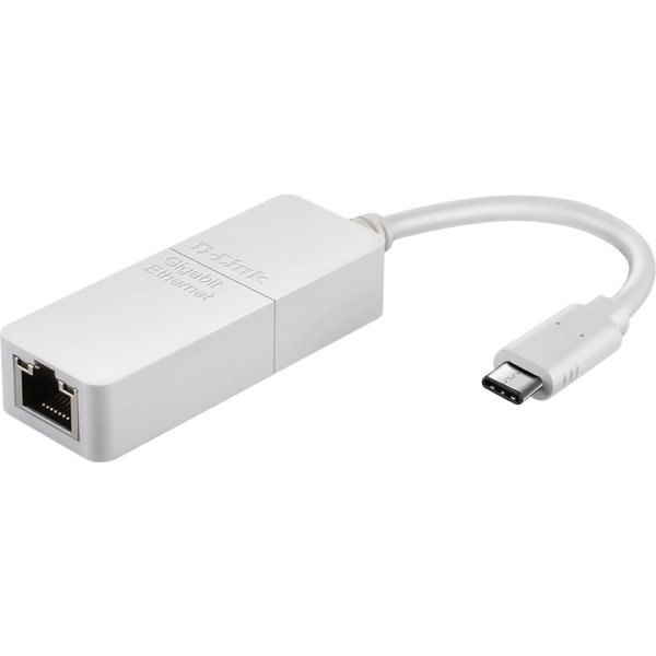 D-LINK Ethernet Adapter, USB-C to Gigabit