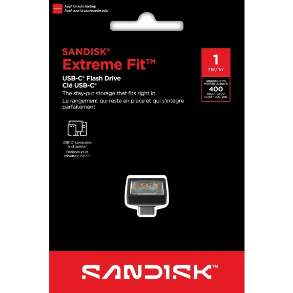 Sandisk USB Drev Extreme Fit 3.2 1TB