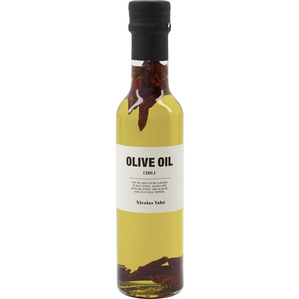Nicolas Vahé Olivenolie m. Chili, 25 cl