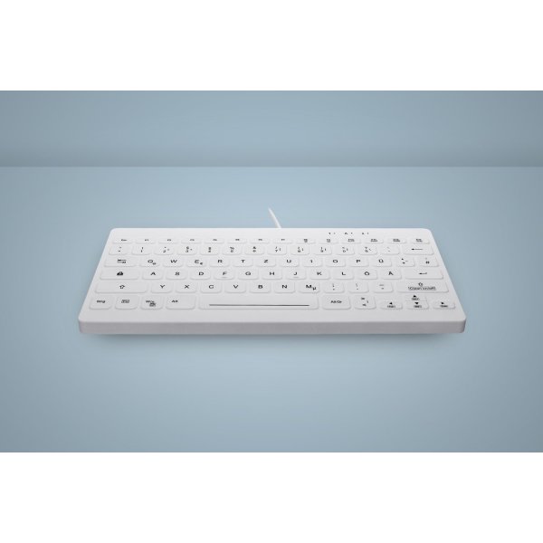 Contour Active Key - Hygiene Tastatur, sort, smal