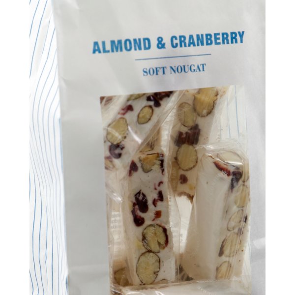 Nicolas Vahé Soft Nougat m. mandel & tranebær 150g