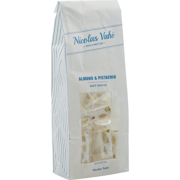 Nicolas Vahé Soft Nougat m. mandel & pistacie 150g