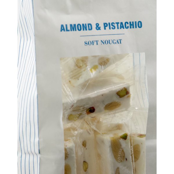Nicolas Vahé Soft Nougat m. mandel & pistacie 150g