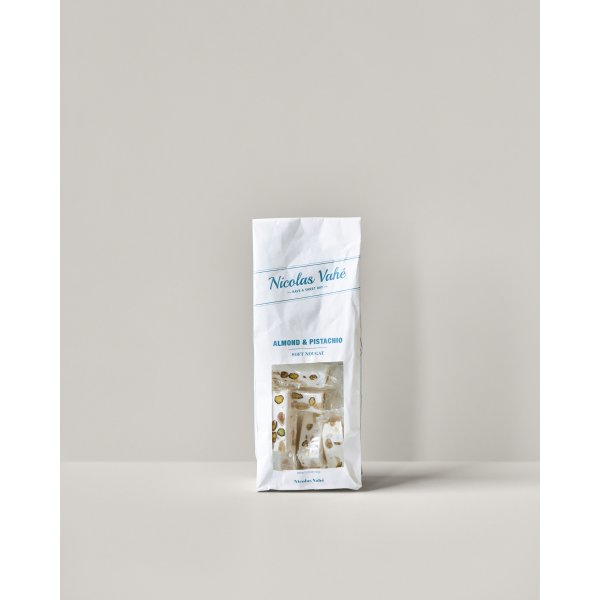 Nicolas Vahé Soft Nougat m. mandel & pistacie 150g