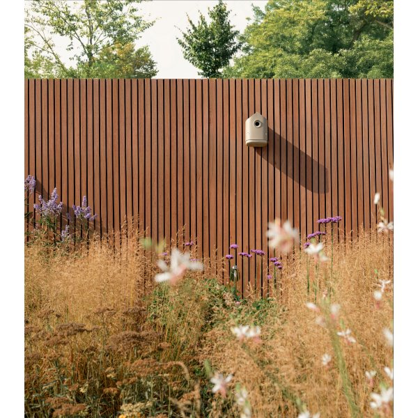 Elho Cosy Fuglehus, 18 cm, mushroom beige