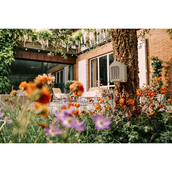 Elho Cosy Insekthotel, 18 cm, mushroom beige