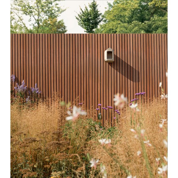 Elho Cosy Fuglefoderhus, 18 cm, mushroom beige