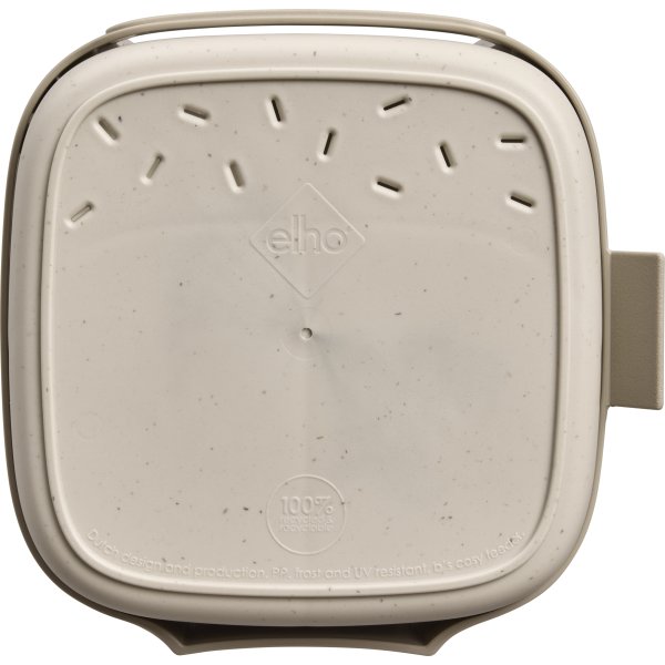 Elho Cosy Fuglefoderhus, 18 cm, mushroom beige