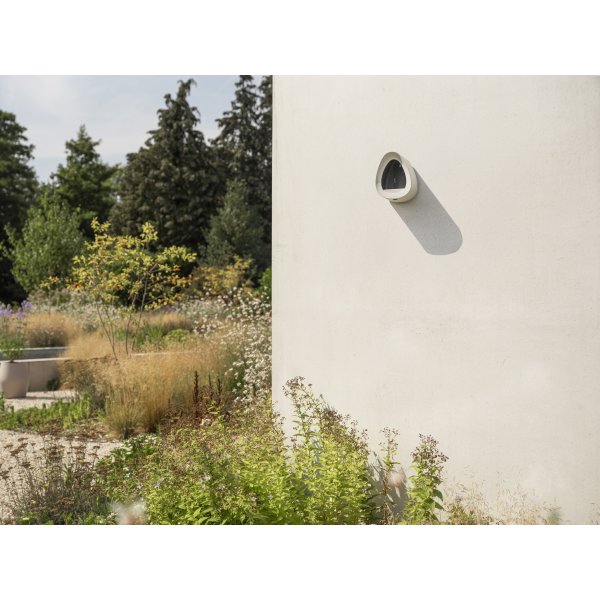 Elho Essential Fuglefoderhus, 18 cm, fibrous grey