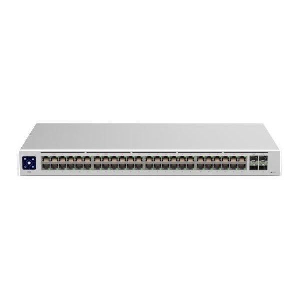 Ubiquiti 48-ports Gigabit switch, 4× SFP, L2, 1U