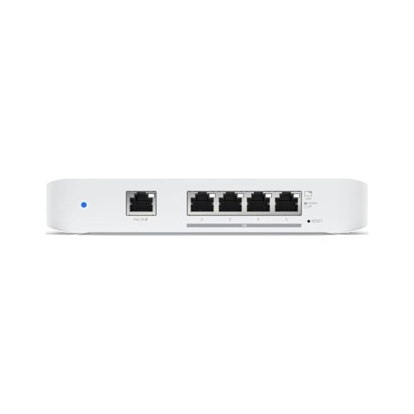 Ubiquiti 5-ports 10GbE switch, 4× 10G RJ45, PoE+