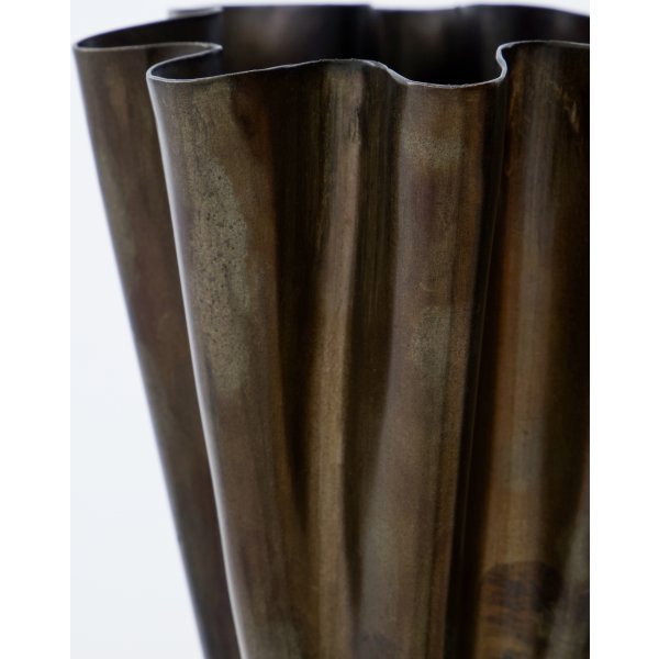 House Doctor Flood Vase H13 cm, antik brun