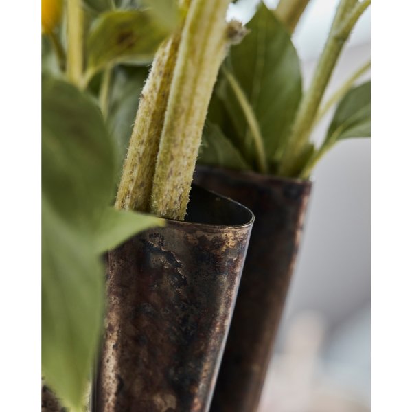 House Doctor Flood Vase H33 cm, antik brun