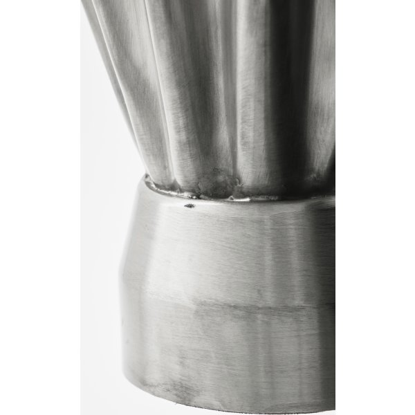 House Doctor Flood Vase H33cm, børstet sølvfinish