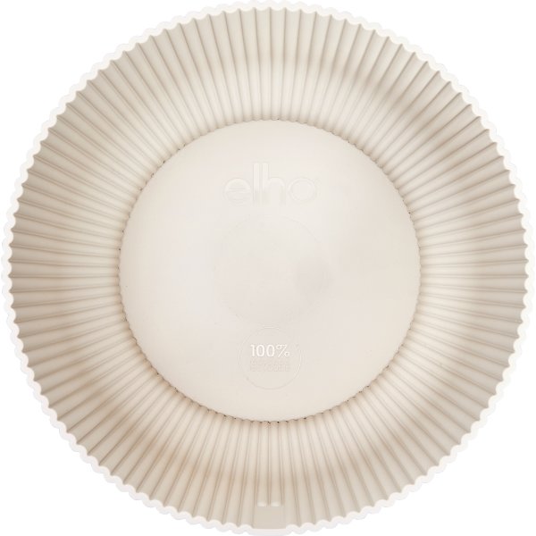 Elho Vibes Bowl Blomsterkrukke, 25 cm, linen white